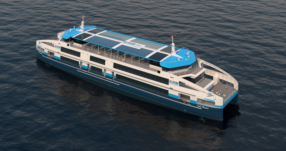 BV-CLASSED HYBRID FERRIES WITH BATTERY AND SOLAR POWER